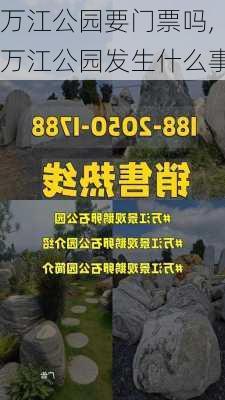 万江公园要门票吗,万江公园发生什么事