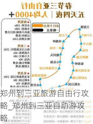 郑州到三亚旅游自由行攻略_郑州到三亚自助游攻略