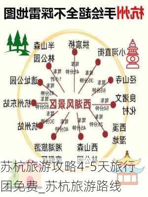 苏杭旅游攻略4-5天旅行团免费_苏杭旅游路线