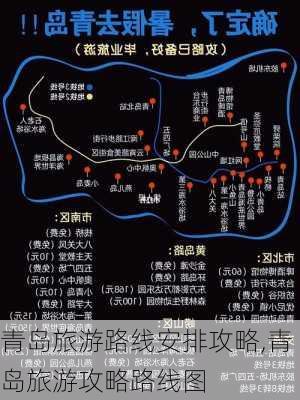 青岛旅游路线安排攻略,青岛旅游攻略路线图