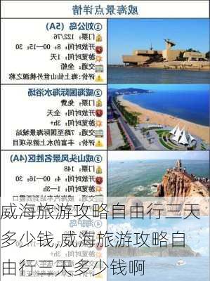 威海旅游攻略自由行三天多少钱,威海旅游攻略自由行三天多少钱啊