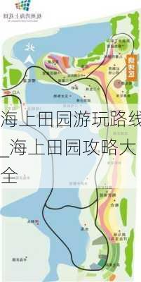 海上田园游玩路线_海上田园攻略大全