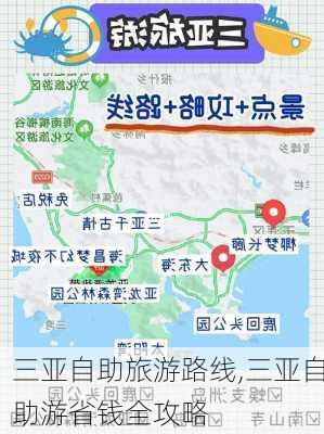 三亚自助旅游路线,三亚自助游省钱全攻略