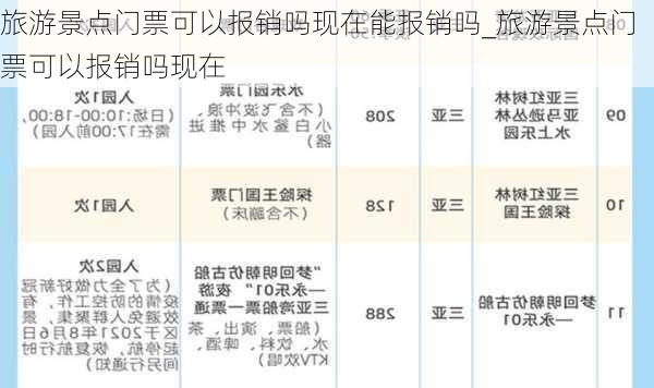 旅游景点门票可以报销吗现在能报销吗_旅游景点门票可以报销吗现在