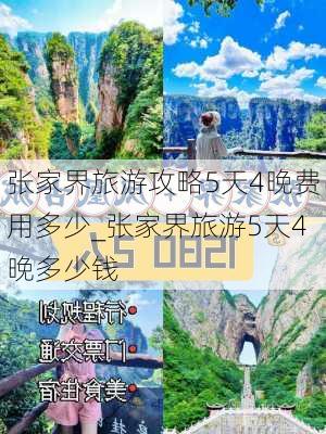 张家界旅游攻略5天4晚费用多少_张家界旅游5天4晚多少钱