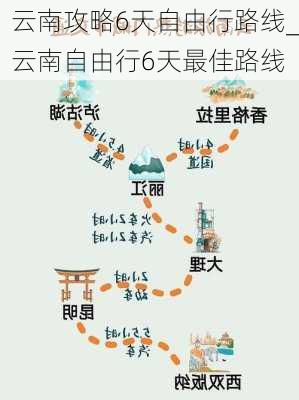 云南攻略6天自由行路线_云南自由行6天最佳路线