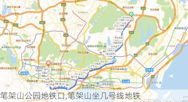 笔架山公园地铁口,笔架山坐几号线地铁