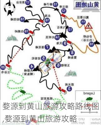 婺源到黄山旅游攻略路线图,婺源到黄山旅游攻略