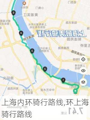 上海内环骑行路线,环上海骑行路线