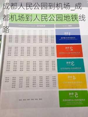 成都人民公园到机场_成都机场到人民公园地铁线路