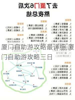 厦门自助游攻略最详细,厦门自助游攻略三日