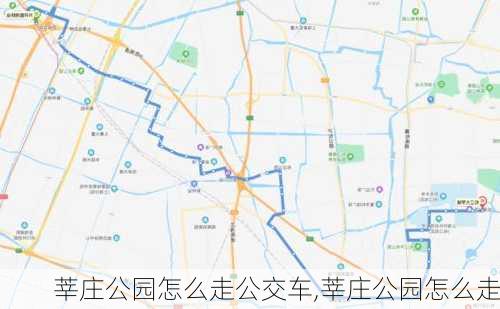 莘庄公园怎么走公交车,莘庄公园怎么走