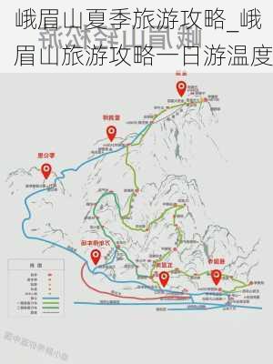 峨眉山夏季旅游攻略_峨眉山旅游攻略一日游温度