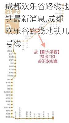 成都欢乐谷路线地铁最新消息,成都欢乐谷路线地铁几号线