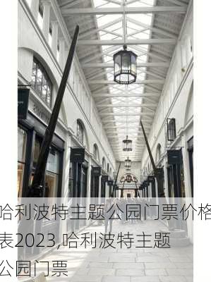 哈利波特主题公园门票价格表2023,哈利波特主题公园门票