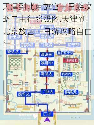 天津到北京故宫一日游攻略自由行路线图,天津到北京故宫一日游攻略自由行