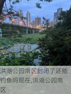 洪湖公园南区封闭了还能钓鱼吗现在,洪湖公园南区