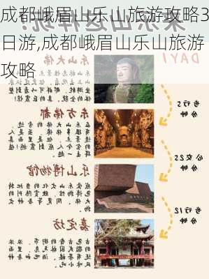 成都峨眉山乐山旅游攻略3日游,成都峨眉山乐山旅游攻略