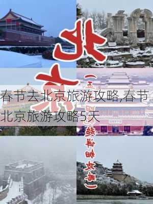 春节去北京旅游攻略,春节北京旅游攻略5天