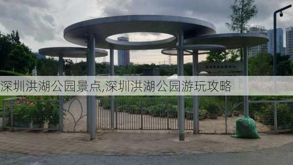 深圳洪湖公园景点,深圳洪湖公园游玩攻略