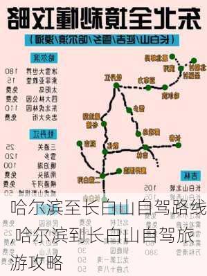 哈尔滨至长白山自驾路线,哈尔滨到长白山自驾旅游攻略