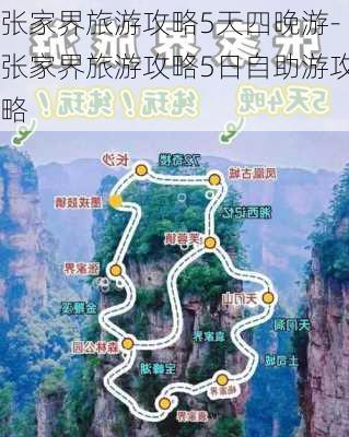 张家界旅游攻略5天四晚游-张家界旅游攻略5日自助游攻略