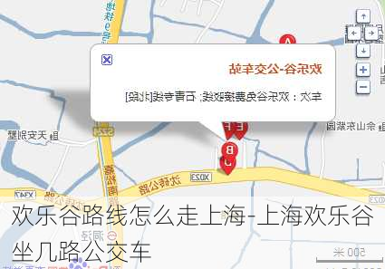 欢乐谷路线怎么走上海-上海欢乐谷坐几路公交车