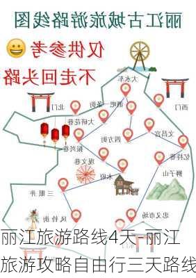 丽江旅游路线4天-丽江旅游攻略自由行三天路线