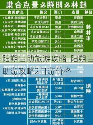 阳朔自助旅游攻略-阳朔自助游攻略2日游价格