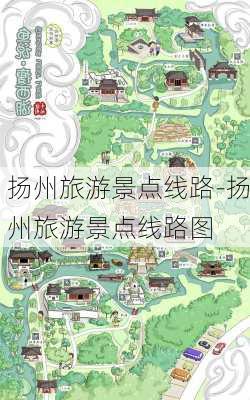 扬州旅游景点线路-扬州旅游景点线路图