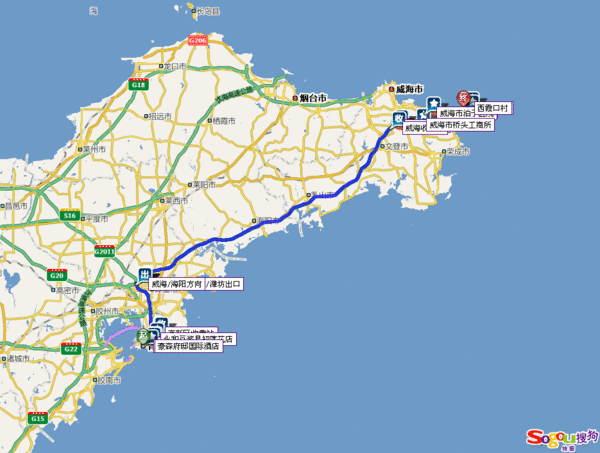 青岛到威海自驾游路线-青岛到威海自驾游路线推荐