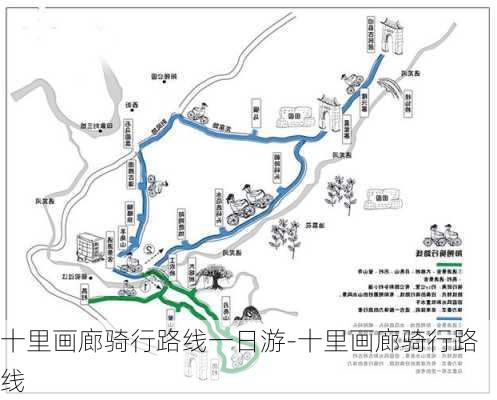 十里画廊骑行路线一日游-十里画廊骑行路线