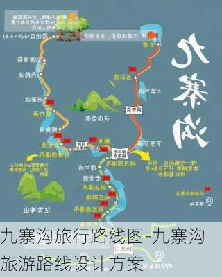 九寨沟旅行路线图-九寨沟旅游路线设计方案