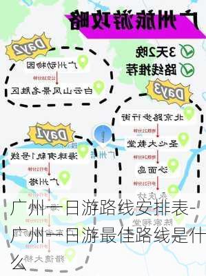 广州一日游路线安排表-广州一日游最佳路线是什么