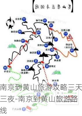 南京到黄山旅游攻略三天三夜-南京到黄山旅游路线