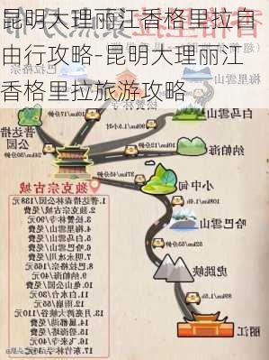 昆明大理丽江香格里拉自由行攻略-昆明大理丽江香格里拉旅游攻略