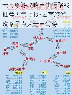 云南旅游攻略自由行路线推荐天气预报-云南旅游攻略景点大全自驾游