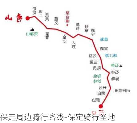 保定周边骑行路线-保定骑行圣地