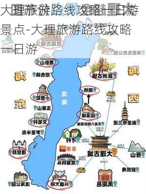 大理旅游路线攻略一日游景点-大理旅游路线攻略一日游