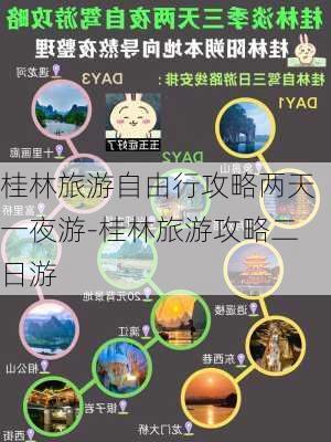 桂林旅游自由行攻略两天一夜游-桂林旅游攻略二日游