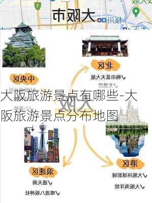 大阪旅游景点有哪些-大阪旅游景点分布地图