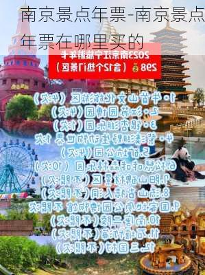 南京景点年票-南京景点年票在哪里买的