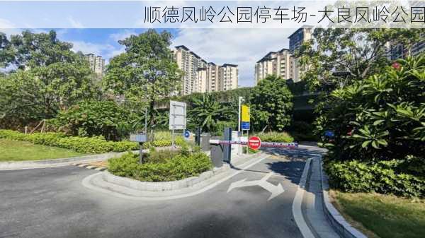 顺德凤岭公园停车场-大良凤岭公园