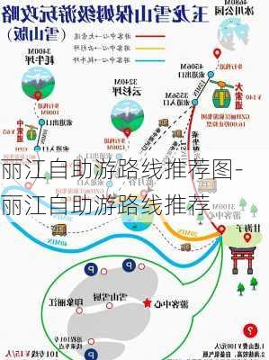 丽江自助游路线推荐图-丽江自助游路线推荐